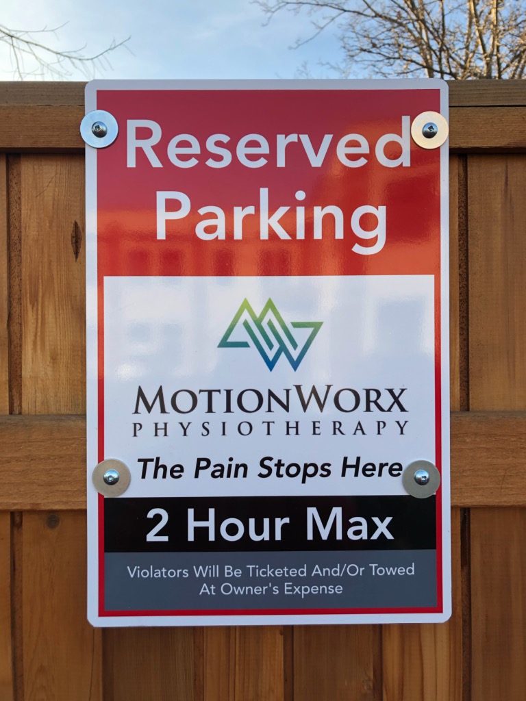 parking sign